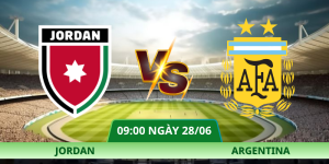 Nhận Định Jordan – Argentina Vào Lúc 09:00 Ngày 28/06 | Đối Đầu Thử Thách
