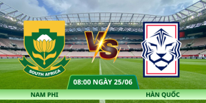 Nhận Định Nam Phi – Hàn Quốc Vào Lúc 08:00 Ngày 25/06