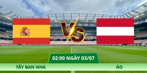 Nhận Định Tây Ban Nha – Áo Vào Lúc 02:00 Ngày 03/07 Vòng 32 Đội